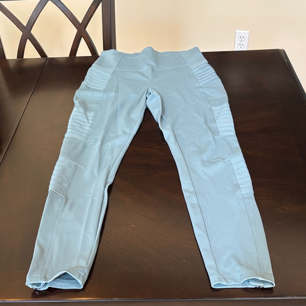 Athleta Delancey Moto Tight - Sage Green